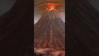 Mount Tambora Eruption #shorts