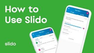 How to Create Your First Slido Event | Slido Academy