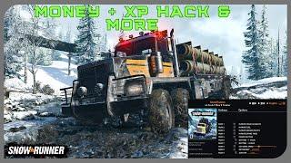 SnowRunner + SEASON 2  MONEY GLITCH + HACK XP & MANY MORE / LEGIT