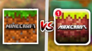 Minecraft PE vs MaxCraft (Minecraft Pocket Edition, Max Craft)