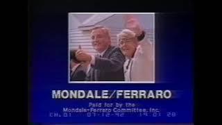 Mondale '84 campaign ad: "New Supreme Court justices must rule abortion a crime even rape or incest"