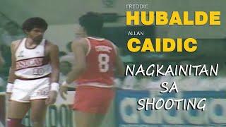 Allan Caidic VS Freddie Hubalde | Tanduay VS Great Taste | 1987 PBA Open Conference finals - Game 2