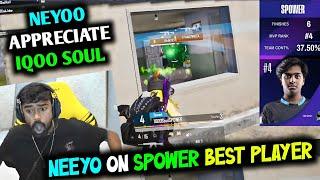 Neyoo Shocked by SouL Unbelievable Chicken Dinner Neyoo on Spower Best Player
