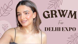GRWM for DELHI EXPO | Day Makeup tutorial | Subtle Makeup | Product names and shades | #makeup