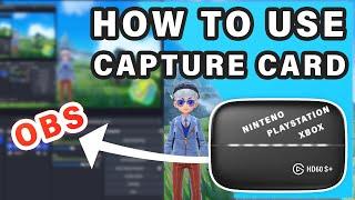 How to Use a Capture Card on OBS ► Elgato HD60 S