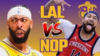 LIVE Lakers vs Pelicans