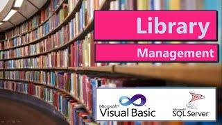 How to make Library Management vb.net project with SQL server | College Library | VB201 #highblix