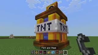 Mega TNT ADDON in Minecraft PE