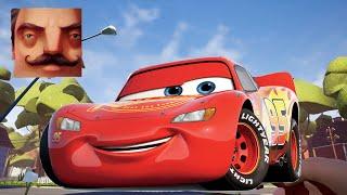 Hello Neighbor - My New Neighbor Cars Lightning McQueen Act 2 Random Gameplay Walkthrough