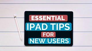 Essential iPad & iPadOS Tips For NEW USERS (Part 2)