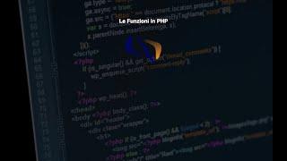 Le Funzioni in PHP