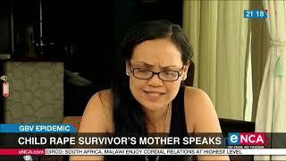 Child rape survivor's mother speaks