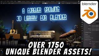 Best Blender Addon For Architectural With Over 1750 Unique Assets!