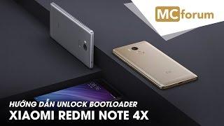 MCforum | Hướng dẫn unlock Bootloader Xiaomi Redmi Note 4X