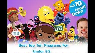 Top Ten Kids TV Shows for under 5'S