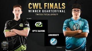 OpTic Gaming vs Luminosity | CWL Finals 2019 | Day 2