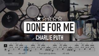 [Lv.02] Done For Me - Charlie Puth () Pop Drum Cover