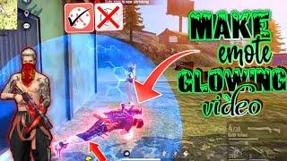 Moving Character Glow Like Ruok ff in kinemaster || How to edit like Ruok ff || Free fire