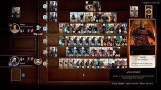 The Witcher 3: Gwent - High Score (Northern Realms) / 586 points match - 556 points round