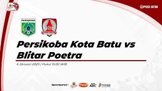 Persikoba Batu vs Blitar Poetra - LIGA 4 PSSI JATIM