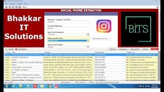 Social Phone Extractor 2020 | Extract Phone Numbers From LinkedIn, Facebook, Twitter & Instagram