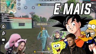 Ingredy barbi games reagiu as minhas imitações em live!!