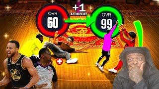 60 OVERALL BUT EVERY *WIN* IS A +1 OVERALL UPGRADE ON NBA2K23!!!