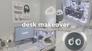 minimalist desk makeover + shopee finds