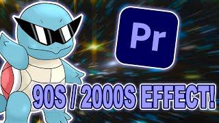 HOW TO MAKE 90S / 2000S VIDEO EFFECT ON PREMIERE PRO