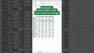 How to Combine (Merge) Cells in Excel for Beginners - Easy Tutorial