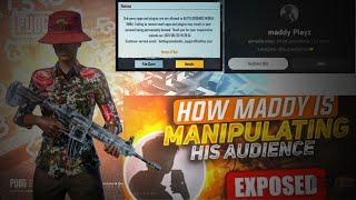 MADDY PLAYZ USING H*CKS ?? He Scam 30k People  #hack #maddyplzz #expose by snehil op gaming