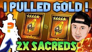 2X SACRED SUMMONS ! | GOLD LIGHTNING ! But The Leggo Is Frightening  | Raid Shadow Legends