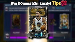 How to Win Every Domination Event objective and get Steph curry & New Locker code out Nba 2k Mobile