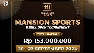 [ Round 8 ] Nuel - NB Vs Febrian Tepong | Mansion Sports 9-ball Open Turnament