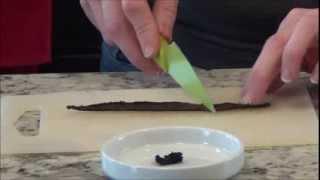 How to Easily Split and Scrape a Vanilla Bean