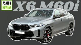 Привезли под заказ по конфигуратору Рестайлинг BMW X6 M60i G06 Frozen Pure Grey Параллельный импорт