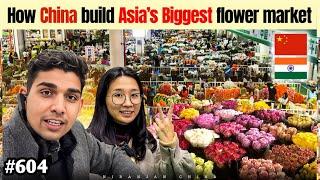 How China earn by flower market || Niranjan China