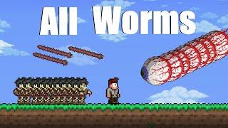 Terraria, but Everything is a Worm