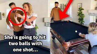 CAN SHE CAN DO IT?! POOL PRANK ON BLAKE! | The Adley Show