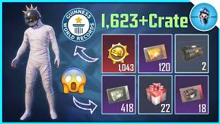 Pubg Kr 1623+Crate World Biggest Opening || New Pubg Crate Opening Pubg Korea