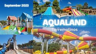 AQUALAND (4K) - Torremolinos, Spain - WHAT A DAY!- MALAGA - COSTA DEL SOL - POV SLIDES AND MUCH MORE