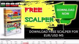 Free Real Scalper indicator with robot options for auto scalping with trailing breakeven EliteIt4U