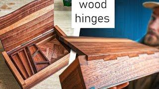 Crafting a Jewelry Box With Wooden Hinges, Herringbone Parquetry and Dovetails