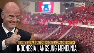 MEMBANGGAKAN !! Tepat Hari Ini, FIFA Akhirnya NOBATKAN Indonesia Sebagai Panutan SUPORTER di Dunia