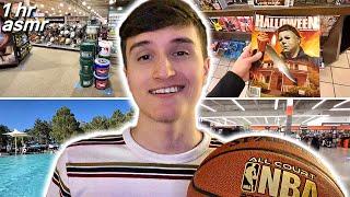 ASMR IN PUBLIC FOR 1 HOUR (sports store, Pool, book store, etc.)