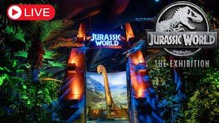  Live - Jurassic World The Exhibition Manchester UK - Walkthrough POV