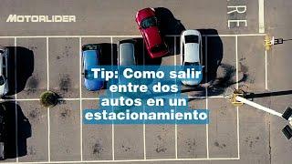 Tip: Cómo salir de entre dos autos en un estacionamiento 