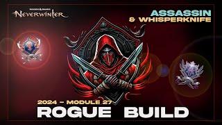 Neverwinter Rogue build for 2024 / Assassin & Whisperknife.