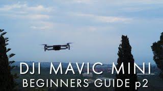 Mavic Mini beginner instructions - first flights