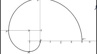 Draw The Involute Of A Given Square || Engineering Drawing